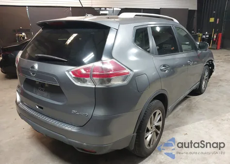 2015 Nissan Rogue Sl из США, поврежденный, VIN 5N1AT2MV6FC778786